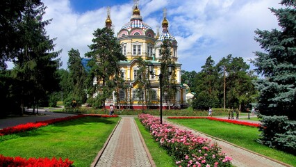 Naklejka premium Almaty, Kazakhstan