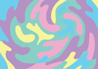 Pastel color abstract graphic background Vector 