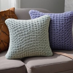 sofa and pillows