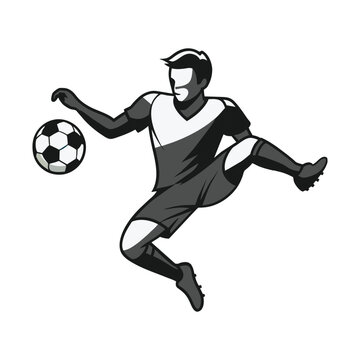 football icon vector template illustation