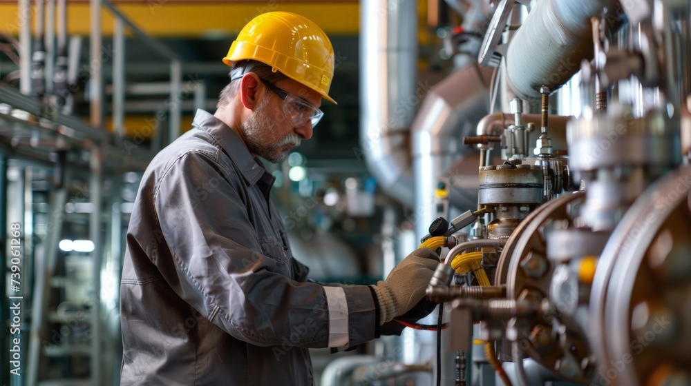 Poster electrical mechanical electronic plant engineer indians in charge of monitoring and maintaining the 