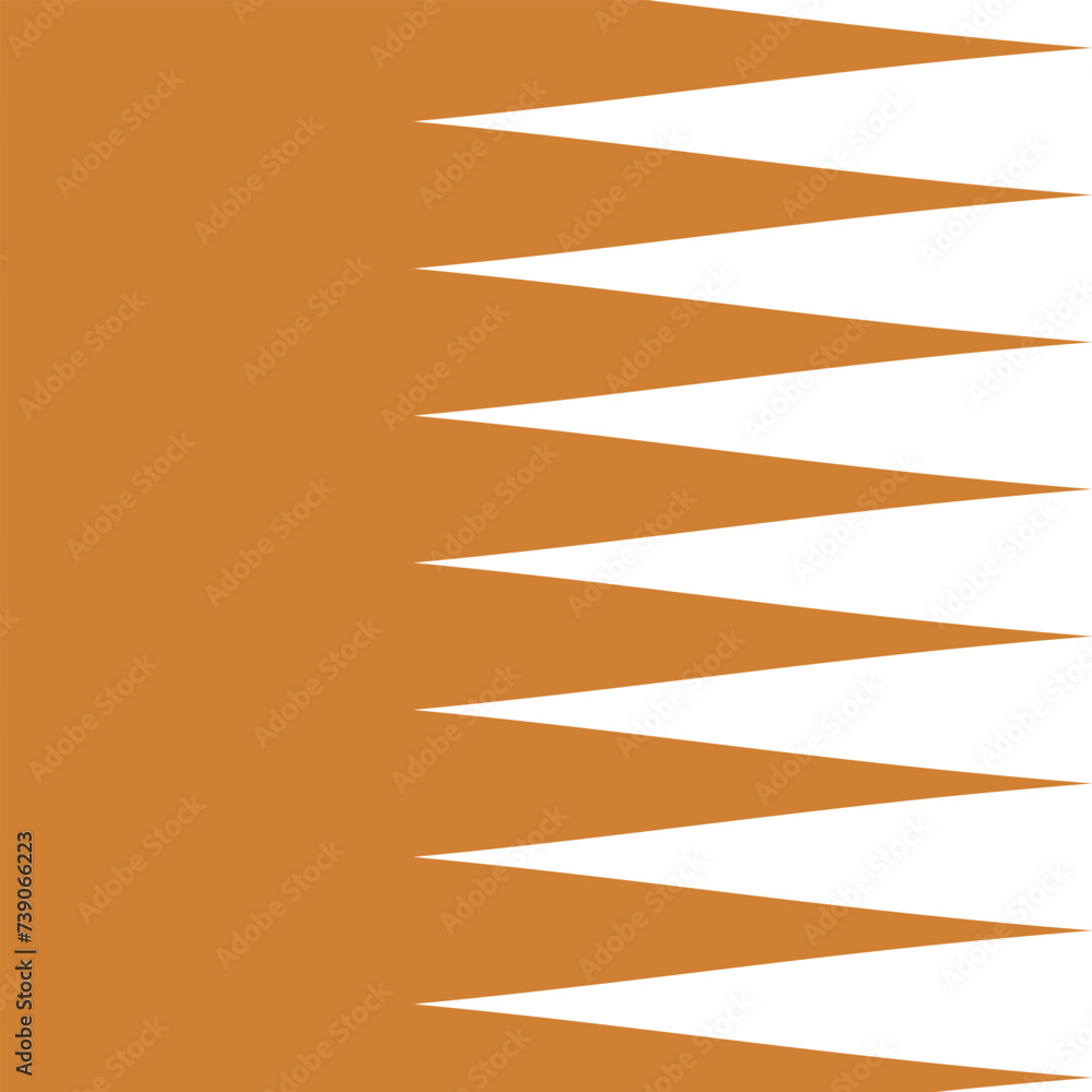 Poster abstract geometric repeatable bronze corner wave line pattern.
