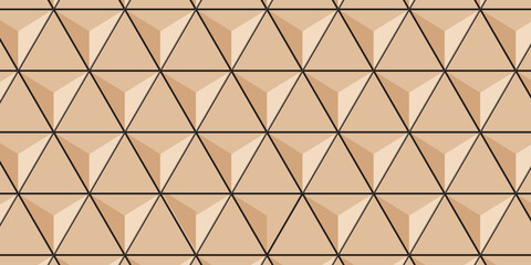 Triangle low poly pattern vector 3d for design element.