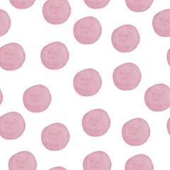 Watercolor spots, brush strokes. A pattern of multicolored paint spots. Background for textiles and gift wrapping.