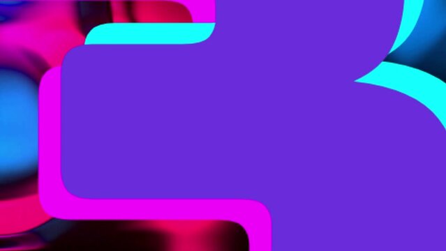 Animated countdown with 5 seconds remaining. Game over in 4K video for various video editing purposes.