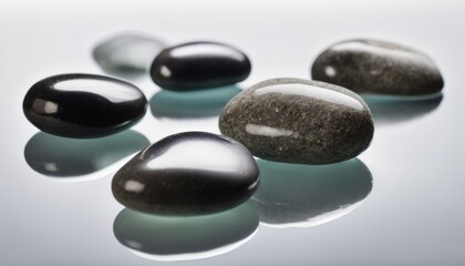  Glossy, polished stones, perfect for jewelry or decor