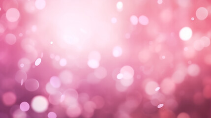 Elegant Dreamy Unfocused Lights In The Shape Of Circles Of Light Soft Pink Background