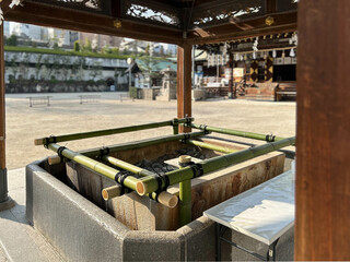 神社・寺院の手水舎
