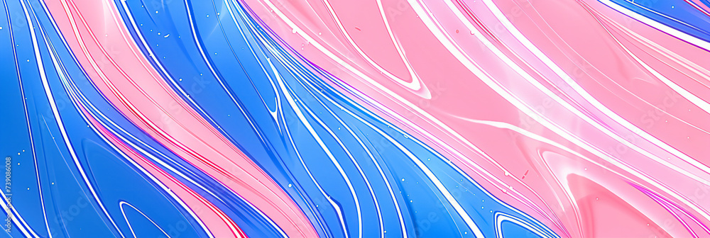 Poster liquid labyrinth: a dive into the depths of creativity, where colorful waves and textured patterns e