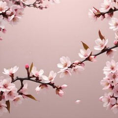 Obraz na płótnie Canvas Beautiful cherry blossoms. spring.
