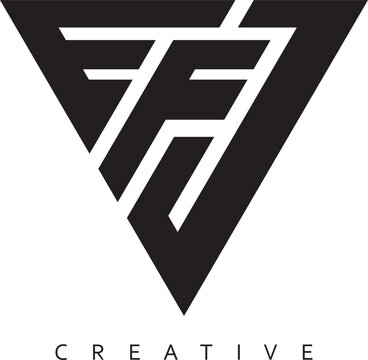 EFC letter logo modern. EF, CF, CFE vector design