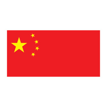 vectors illustration icon flag of the Republic of China symbol design