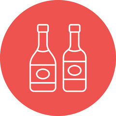 Wine Bottles Icon