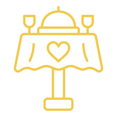 Wedding Dinner Icon