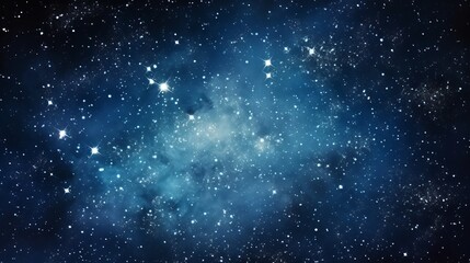 Obraz premium Close-up of Milky way galaxy with stars and space dust in the universe, Long exposure photograph, with grain