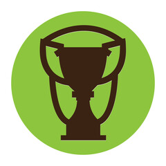 trophy icon vectors illustration symbol design template