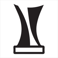 trophy icon vectors illustration symbol design template