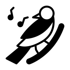 bird glyph icon