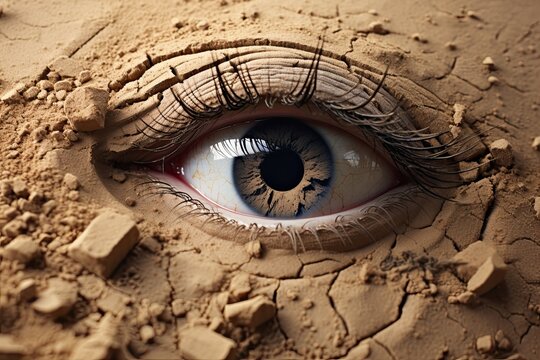 dry eye, dryness and blurred vision