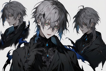 Obraz premium anime bad guy characters