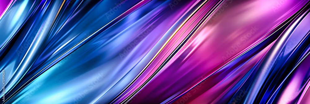 Poster vibrant flow: a fusion of colors in motion, creating a dynamic landscape of light and shape