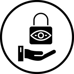 Privacy Awareness Icon Style