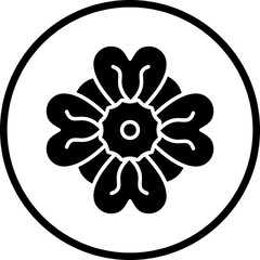 Mint Marigold Icon Style