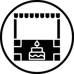 Cake Shop Icon Style
