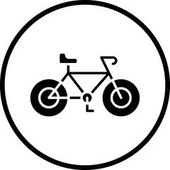 Bicycle Icon Style © designing ocean