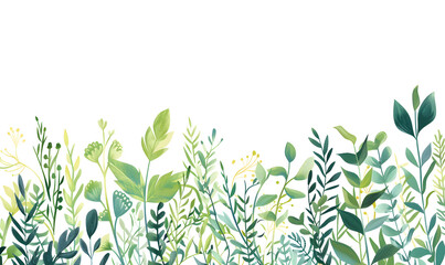 Green natural healthy and organic background,Generative AI 