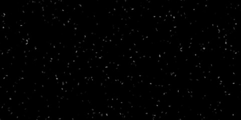 Dust Particles Background. Macro slow motion shot. Twinkling Stars Night Sky Background. Alpha channel, seamless looped background