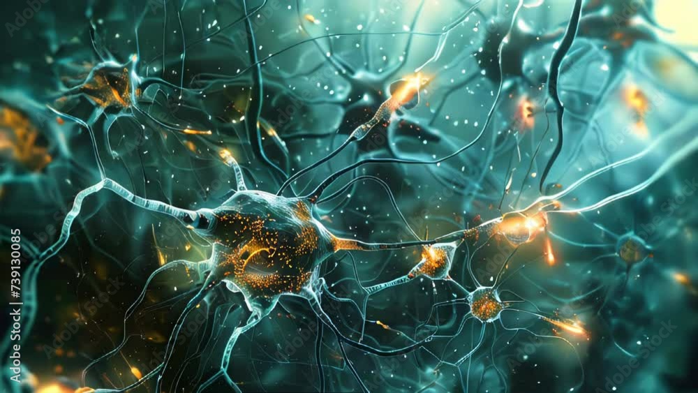 Poster neuron and synapse structure