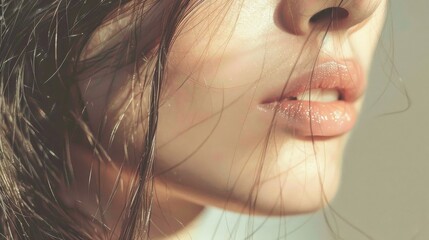 Close-up lips