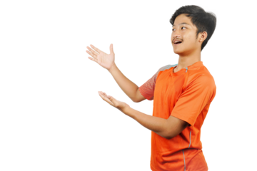 PNG Image of a young boy wearing sport wear