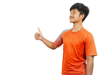 PNG Image of a young boy wearing sport wear