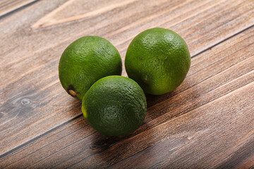 Green sour tropical Lime fruit