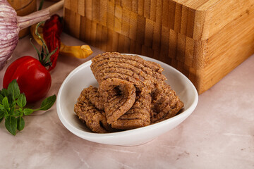 Liver Pate spread in the bowl