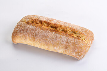 Italian ciabatta bread fresh and crust