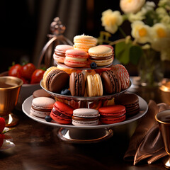French Macarons cookies
