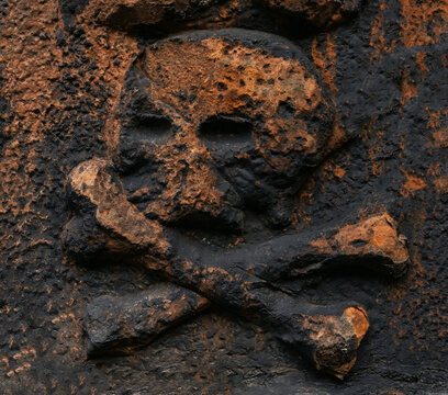 Totenkopf Sensenmann