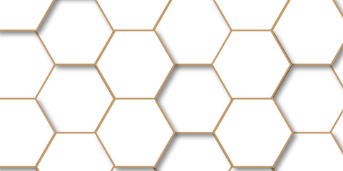 Abstract background with hexagonal hexagon texture. Abstract hexagon polygonal pattern background vector. seamless bright white abstract honeycomb background.	
