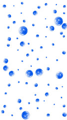 Magnesium round capsules scattered randomly.