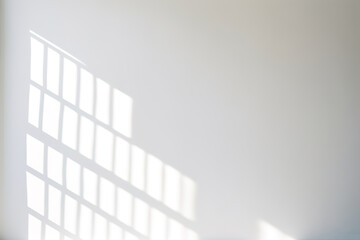 Shadow of window, minimal background