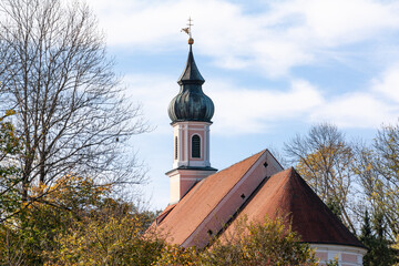 Klosterkirche Sankt Johannes der Täufer in Wessobrunn