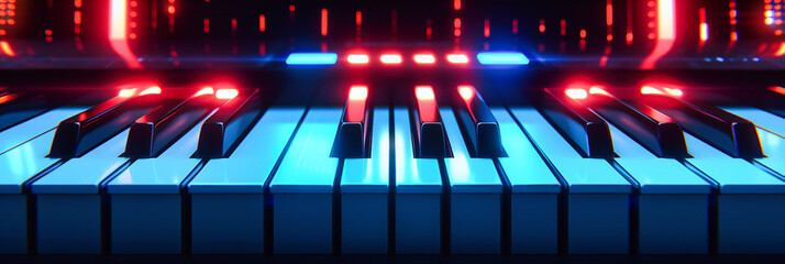 Melodic Keys, A Symphony of Sound and Light, Where Each Note Tells a Story of Passion and Creativity