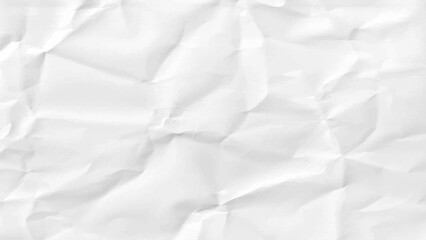 Paper texture Crumpled White.Top view.