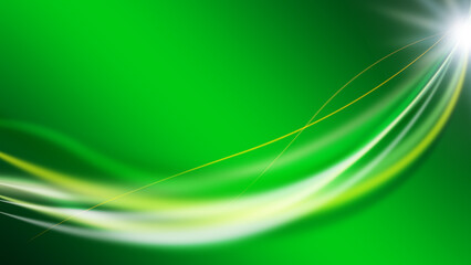 幻想的な光のラインイメージ