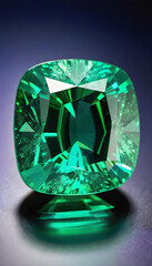 Emerald Gemstone, Precious, Green, Luxury, Jewelry, Gem, Fashion, Accessories, Sparkle, Glitter, Expensive, Rare, Shiny, Elegant, AI Generated
