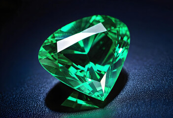 Emerald Gemstone, Precious, Green, Luxury, Jewelry, Gem, Fashion, Accessories, Sparkle, Glitter, Expensive, Rare, Shiny, Elegant, AI Generated