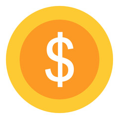 Gold coin icon.